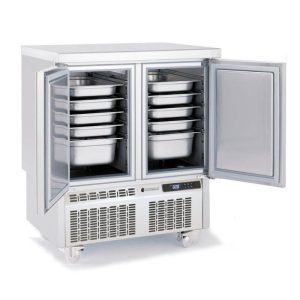 Mesa-Fría-Industrial-Compacta-GN-1/1-Refrigeración-MFC-100-Coreco