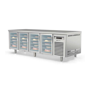 Mesa-Fría-Industrial-60x40-Pastelera-Refrigeración-MRPV-250-Coreco