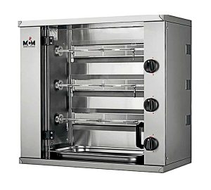 Asador De Pollos Industrial Mini Eléctrico MN3E MCM