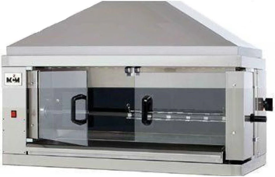 Asador De Pollos Industrial Vitrocerámica Eléctrico 1 EV MCM