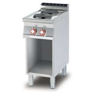 cocina-electrica-industrial-2-fuegos-con-mueble-abierto-pc-74et-lotus