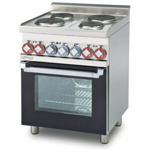 cocina-de-4-fuegos-con-horno-electrica-industrial-cfm4-66et-lotus