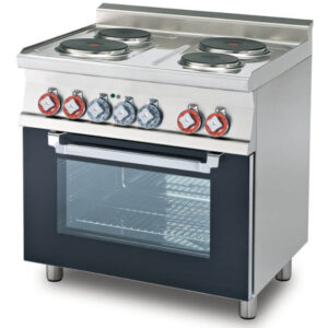 cocina-de-4-fuegos-con-horno-electrica-industrial-cfm4-68et-lotus