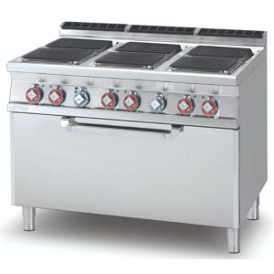 cocina-electrica-industrial-6-fuegos-con-horno-cfq6-912et-lotus