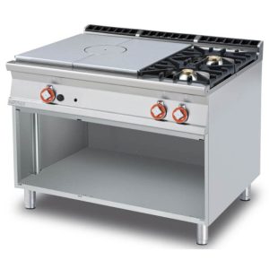 cocina-a-gas-industrial-2-fuegos-con-placa-y-mueble-tp2-912g-lotus