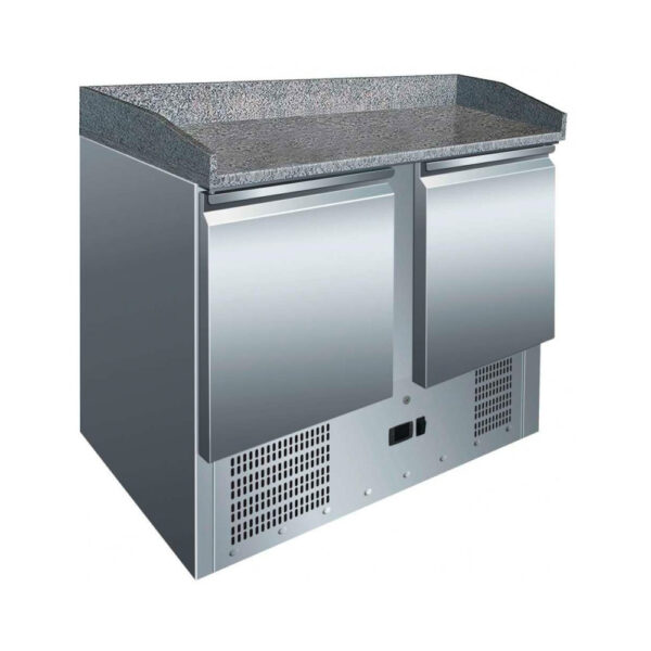 mesa-refrigerada-industrial-para-pizzas-con-encimera-de-granito-s902fa