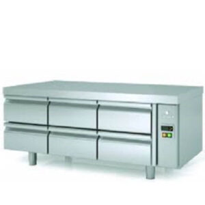 Mesa-Industrial-GN-1/1-Refrigeración-Bajo-Cocina-MFBP-150-CC-Coreco