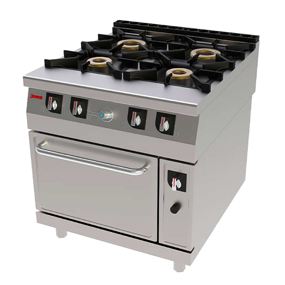 cocina-industrial-a-gas-con-horno-4-fuegos-411-chef-jemi