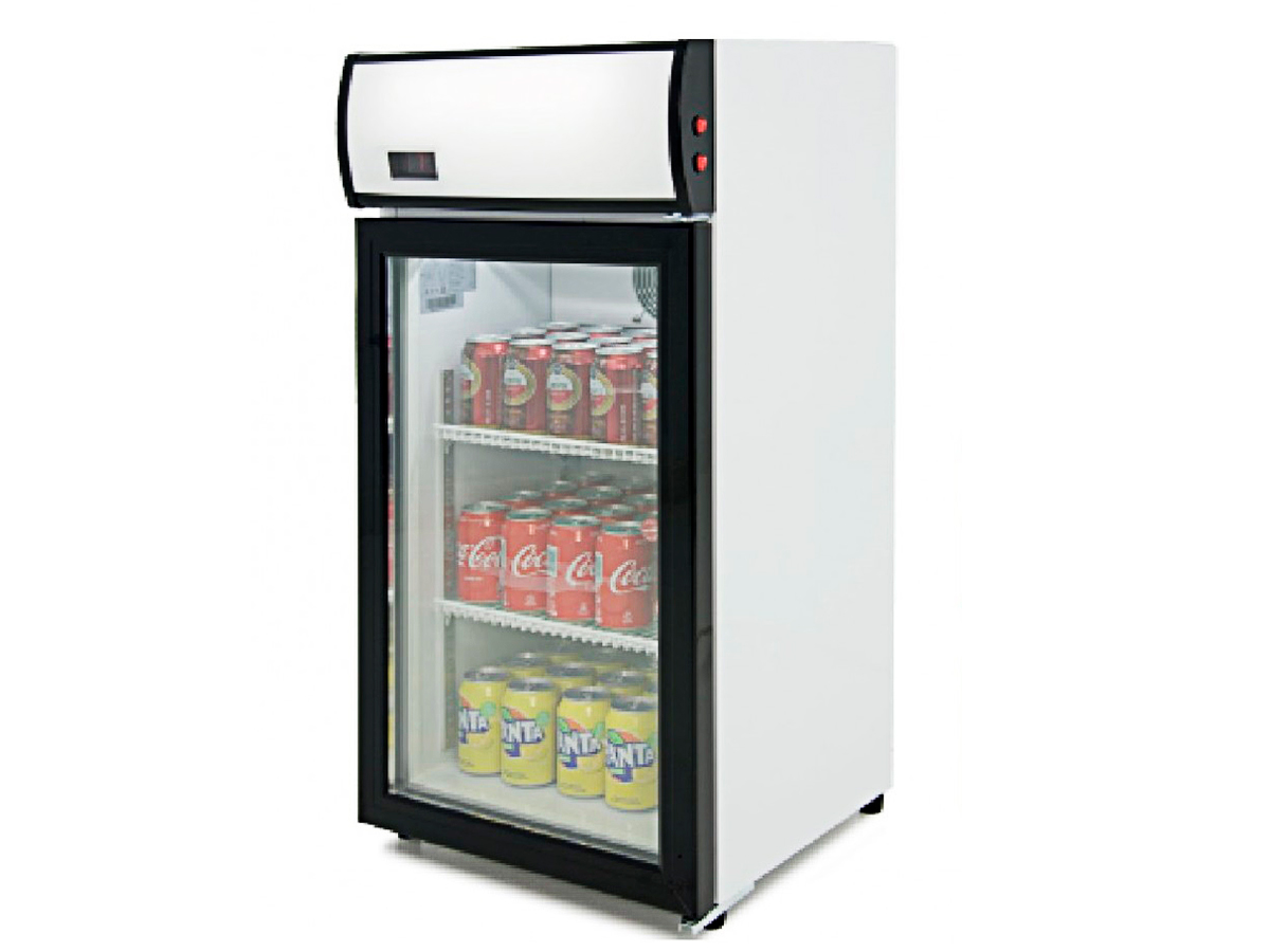 ARMARIO EXPOSITOR REFRIGERADO 80 LITROS SOBREMESA SUBCERO HASTA -5ºC SZ80L CLIMA HOSTELERÍA