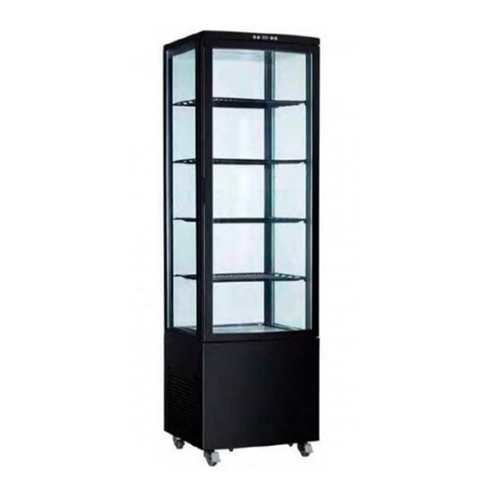 Armario-Expositor-Industrial-Refrigerado-4-Caras-De-Cristal-FA235N