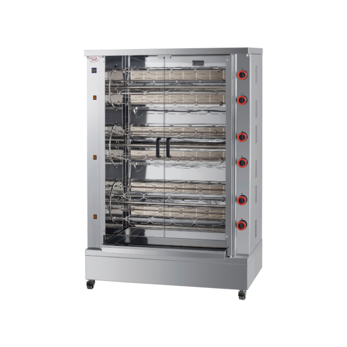 Asador De Pollos Industrial Multi Rotativo M3 Feca