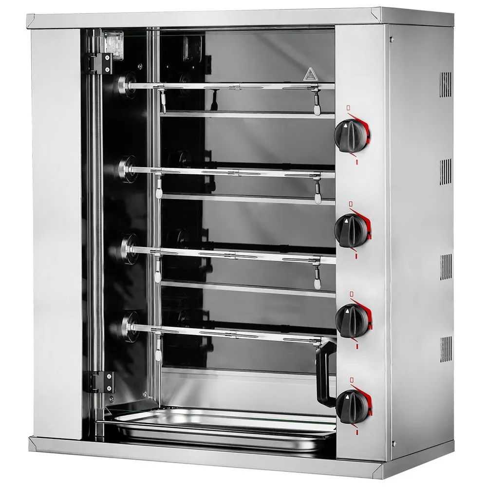 Asador De Pollos Industrial Mini Eléctrico MN4E MCM