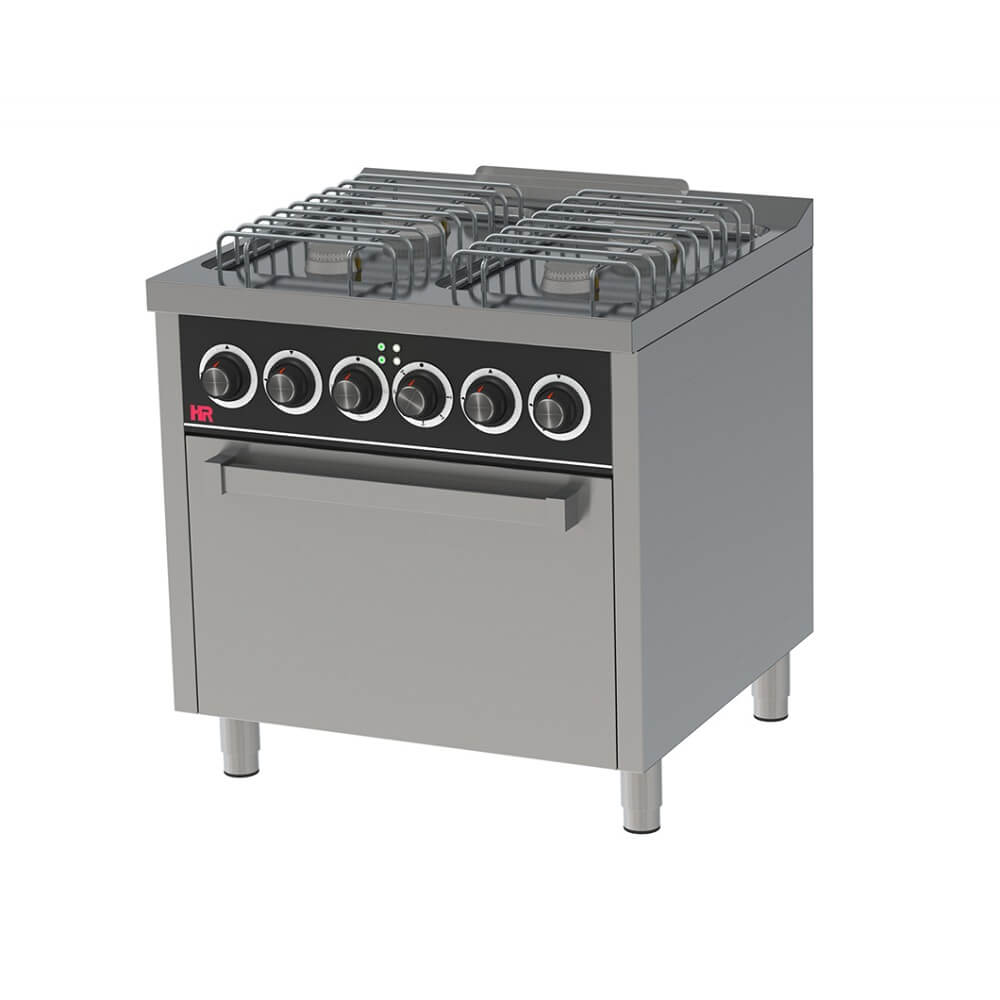 Cocina A Gas Con Horno Eléctrico y Mueble CB4F750HE HR FAINCA