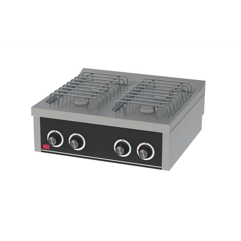 Cocina BASIC A Gas 4 Fuegos Sobremesa CB4F750S HR FAINCA