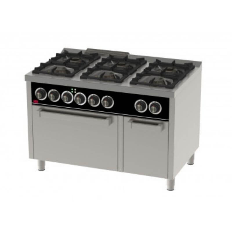 cocina-mixta-industrial-6-fuegos-con-horno-c6f750he-hr-fainca