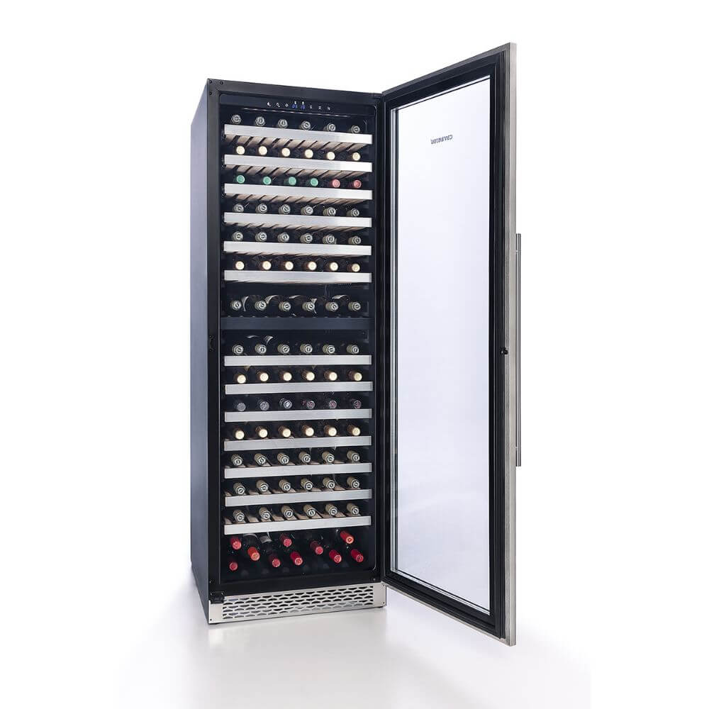 Armario-Expositor-Refrigerado-Industrial-De-Vino-154-botellas-CV180DTI-Cavanova