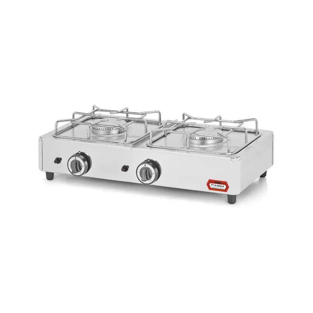 Cocina Industrial A Gas De Sobremesa GCT-2X6 Fiamma