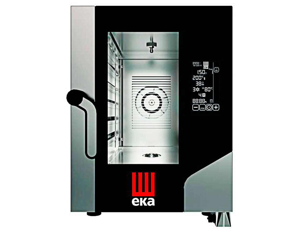 HORNO ELÉCTRICO DE CONVECCIÓN MILLENNIAL BLACK MASK COMPACT GASTRONOMÍA MKF 611 C BM CLIMA HOSTELERÍA