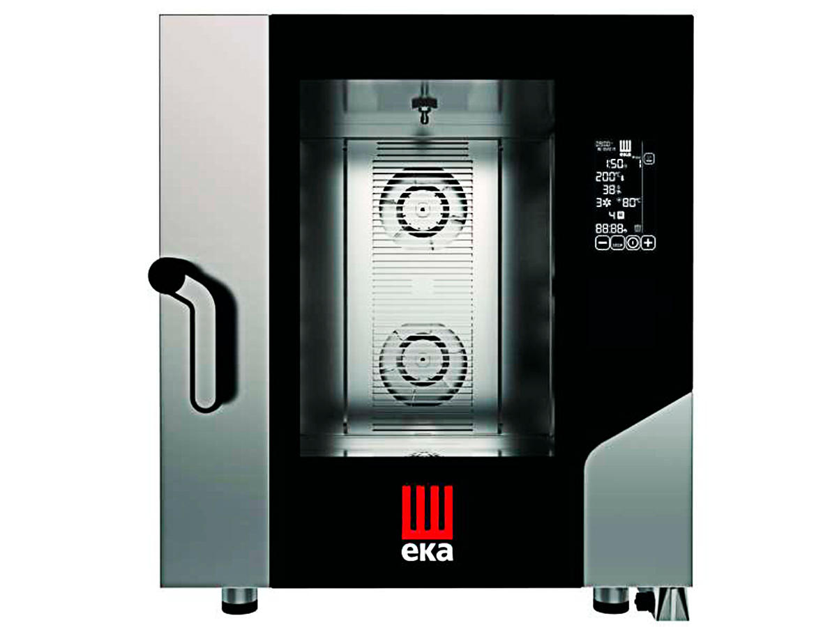 HORNO ELÉCTRICO DE CONVECCIÓN MILLENNIAL BLACK MASK GASTRONOMÍA MKF 711 BM CLIMA HOSTELERÍA