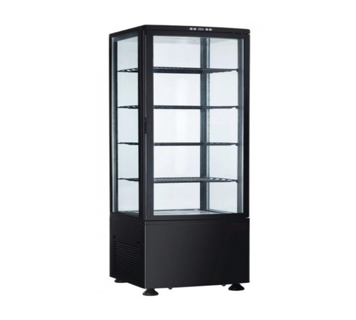 Vitrina-Refrigerada-Industrial-4-Caras-De-Cristal-Para-Pasteleria-RT-98B-Eutron