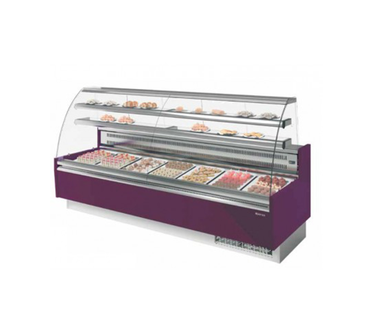 Vitrina-Industrial-Neutra-Para-Pastelería-VGL-18-CN-Infrico