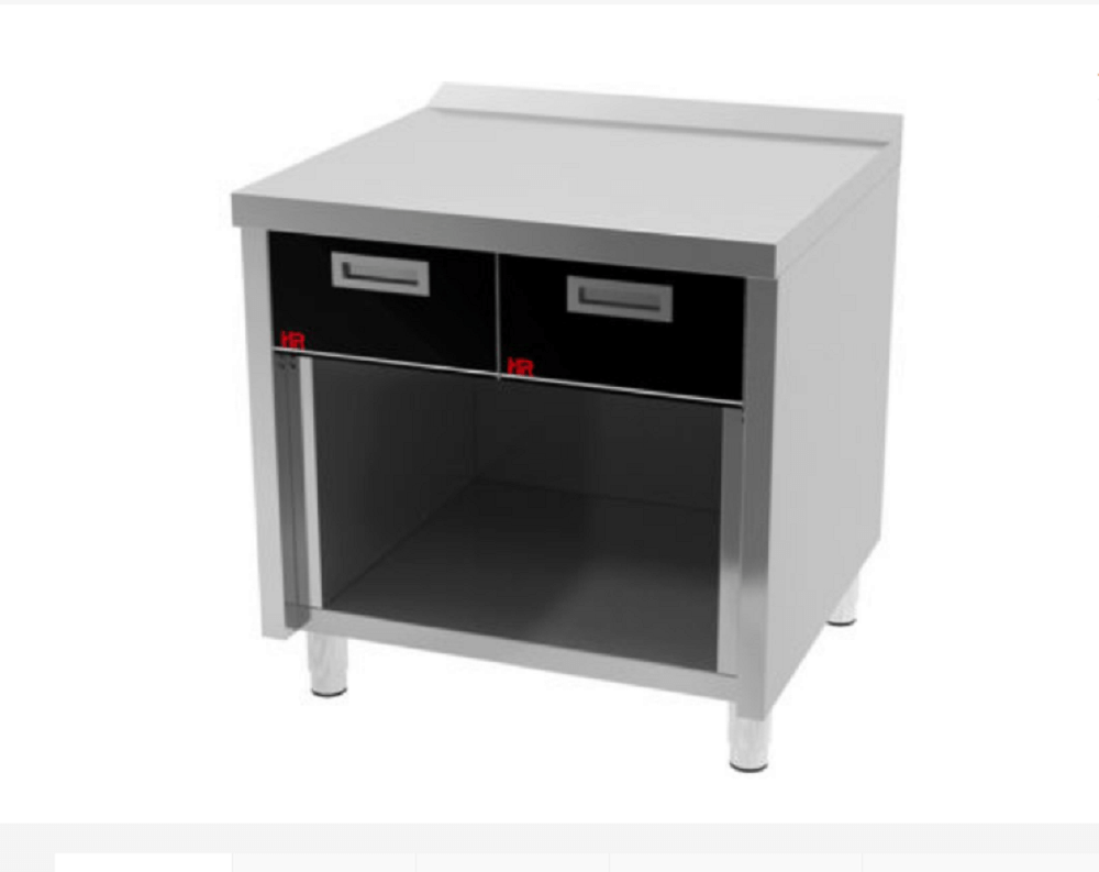 Mueble Neutro Con Estante Y 2 Cajones CN7508E HR FAINCA