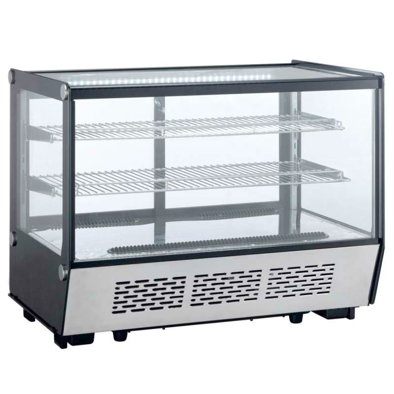 vitrina-expositora-refrigerada-sobremesa-industrial-4-caras-de-cristal-xcw160z-clima-hosteleria