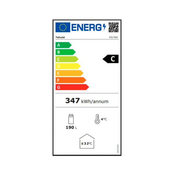 Enfriador De Botellas Industrial 1 Puerta Fs176h Black Tefcold - Imagen 2