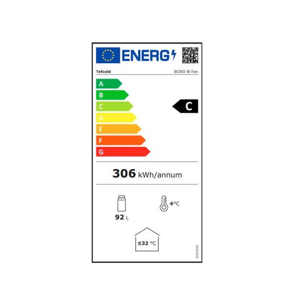 Enfriador De Botellas Sobre Mostrador Bc85 Tefcold - Imagen 3