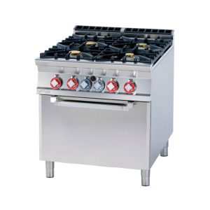 cocina-a-gas-industrial-4-fuegos-con-horno-cf4-98g-lotus